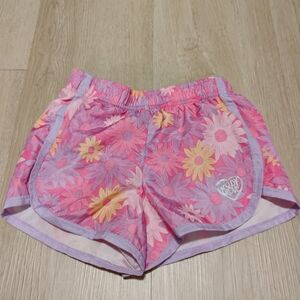 Body Glove Pink Floral Kids Shorts